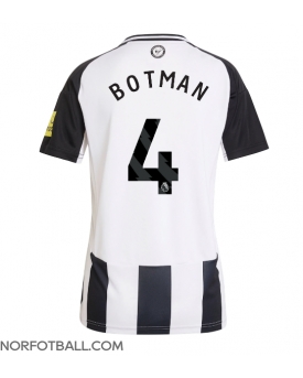 Billige Fotballdrakt Newcastle United Sven Botman #4 Replika Hjemmedrakt Dame 2024-25 Kortermet